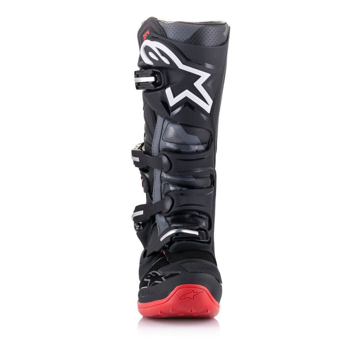 botas-alpinestars-tech-7-preto-cinza-vermelho-front