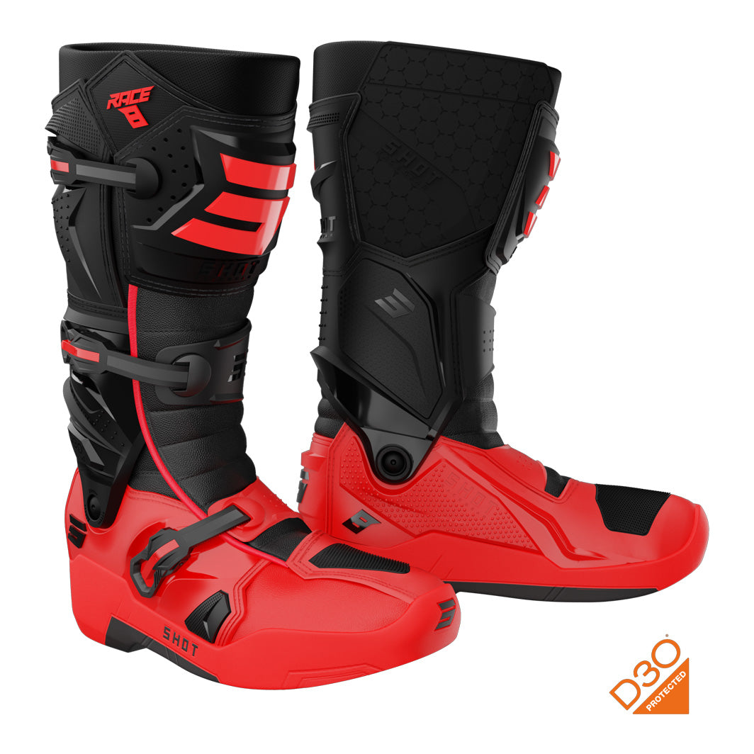 botas-shot-race-8-preto-vermelho-par