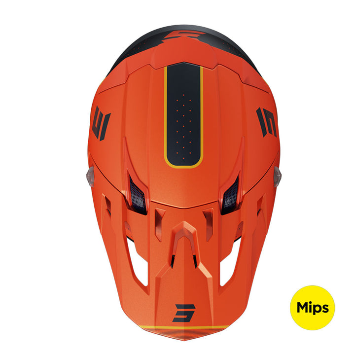 capacete-shot-honor-laranja-mate-top