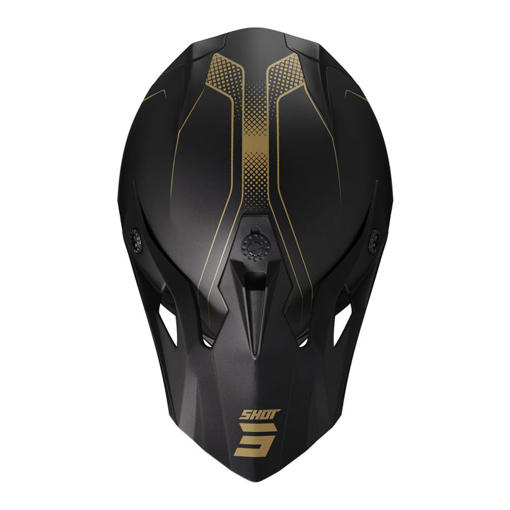 capacete-shot-pulse-edge-dourado-mate-top