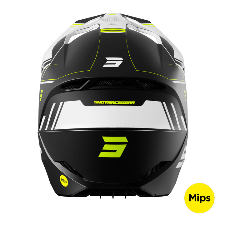 capacete-shot-race-sprint-preto-amarelo-neon-mate-back