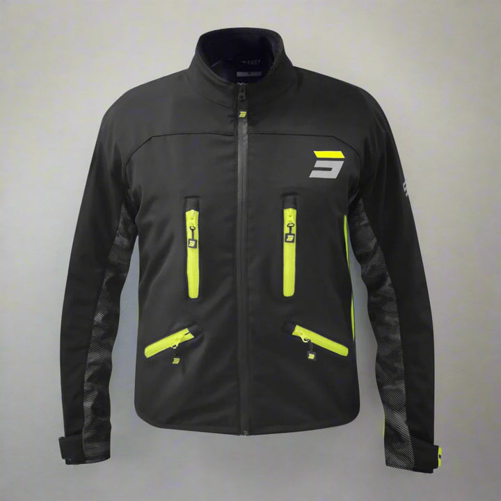 casaco-shot-climatic-preto-amarelo-neon-front