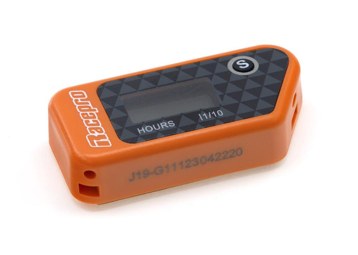 Contador De Horas Vibração/wireless Racepro Orange Conta Horas